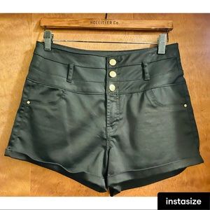 Black Refuge shorts (Charlotte Russe)